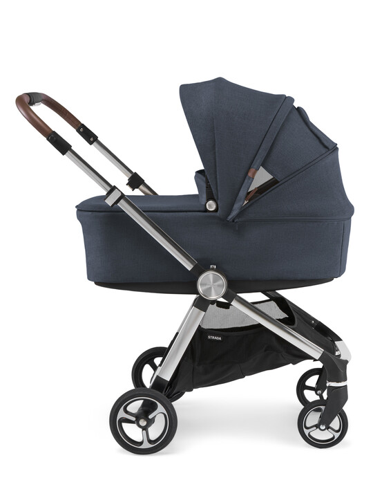Strada Navy Pushchair with Navy Carrycot image number 11